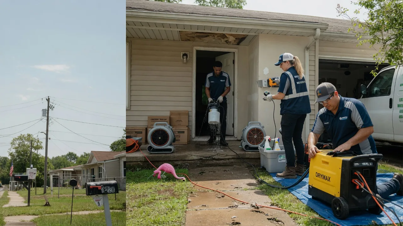 Storm Damage Water Removal in Antlers, OK near me